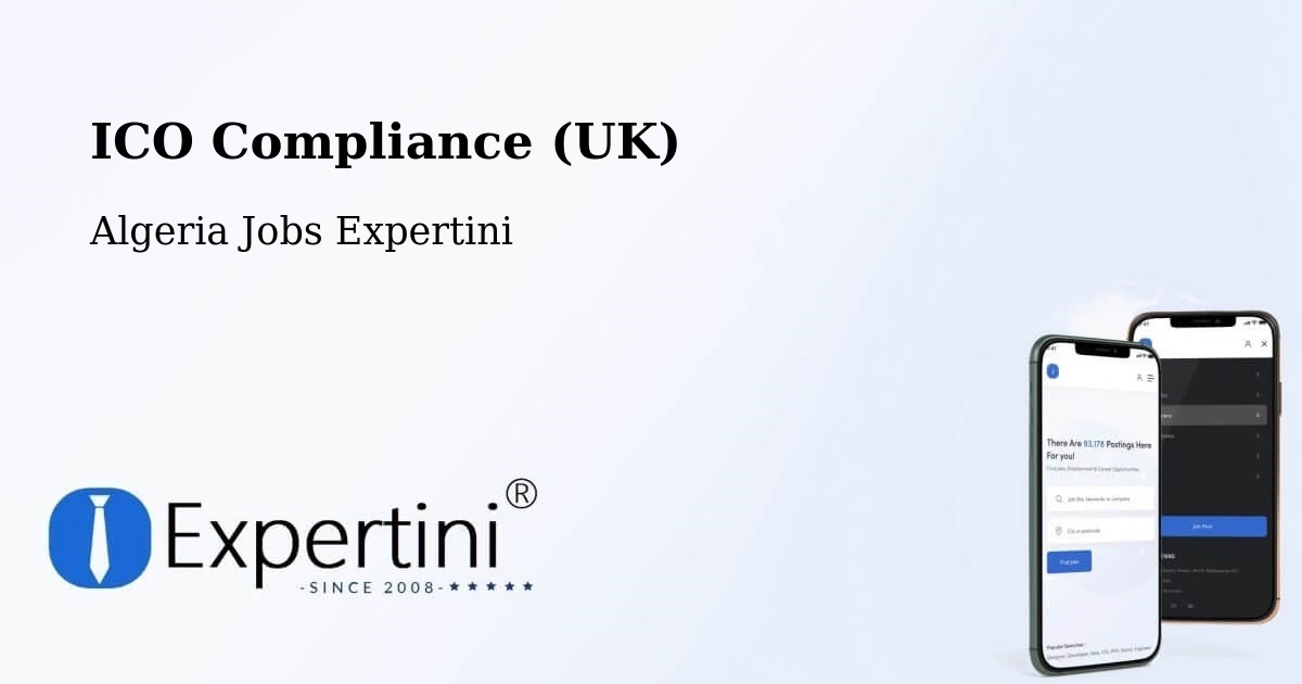 UK Data Protection & ICO Compliance – Rouached - Algeria Jobs Expertini